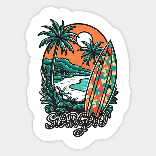 SIARGAO ISLAND Sticker by likbatonboot